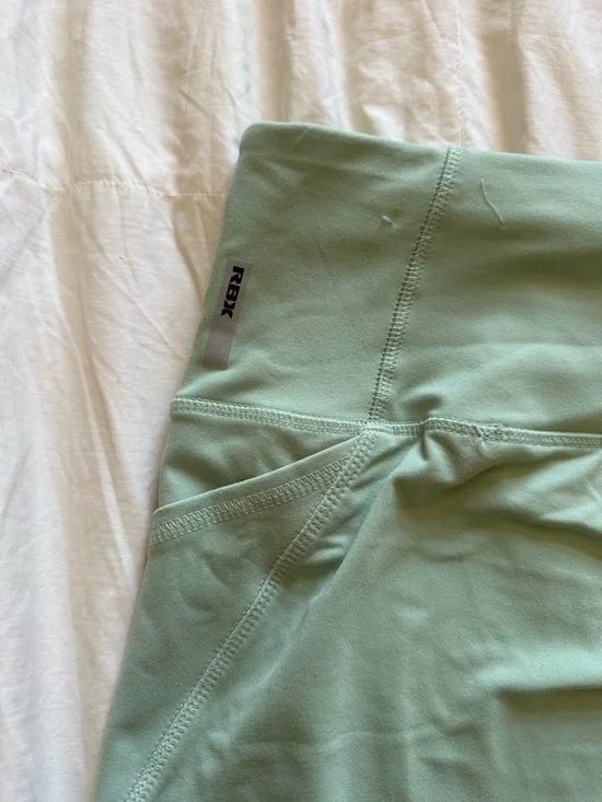 RBX Mint Green Leggings with Pockets - Picture 6 of 8